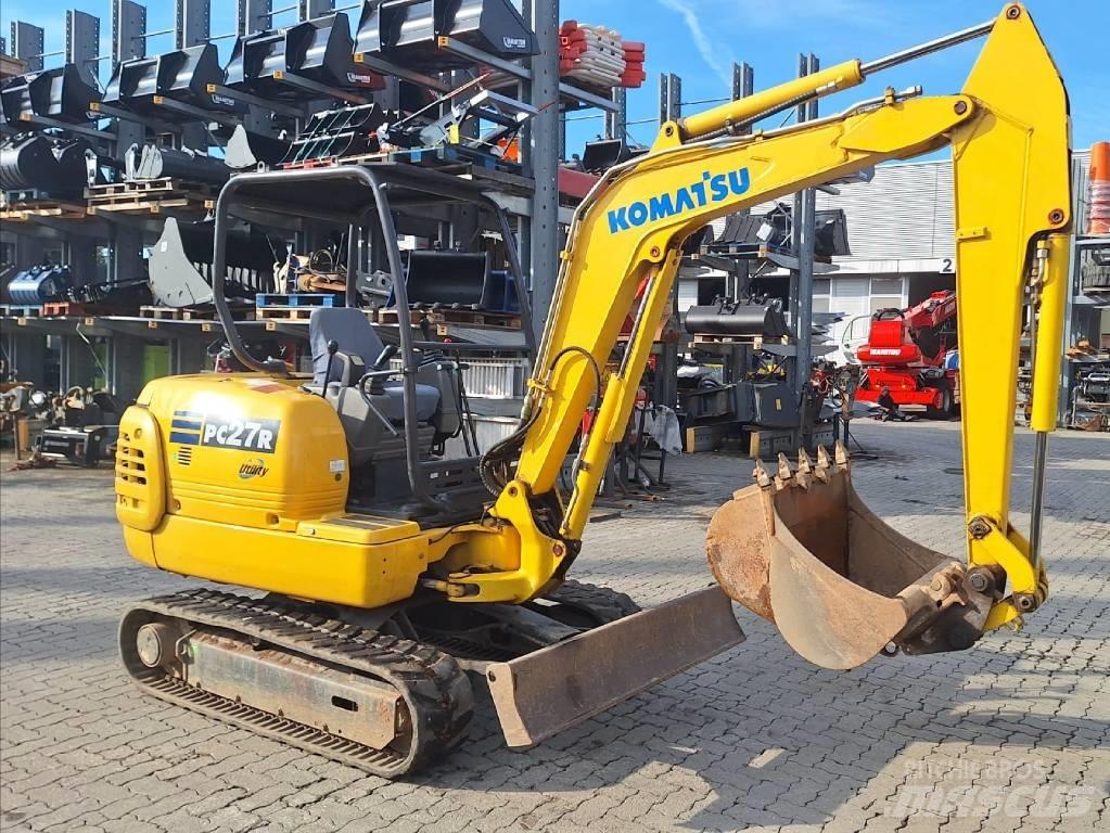 Komatsu PC27R-8 Minigravere <7t