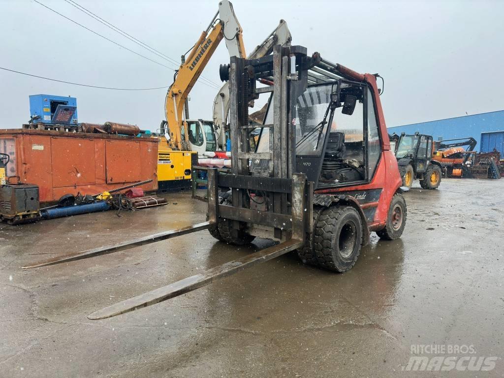Linde H70D Diesel Trucker