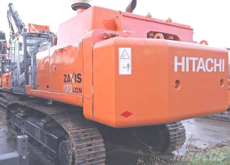 Hitachi ZX 470 LCD-3 Gravemaskiner for riving