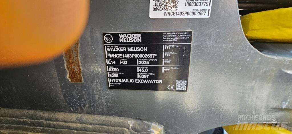 Wacker Neuson EZ 80 Midigravere 7 - 12t