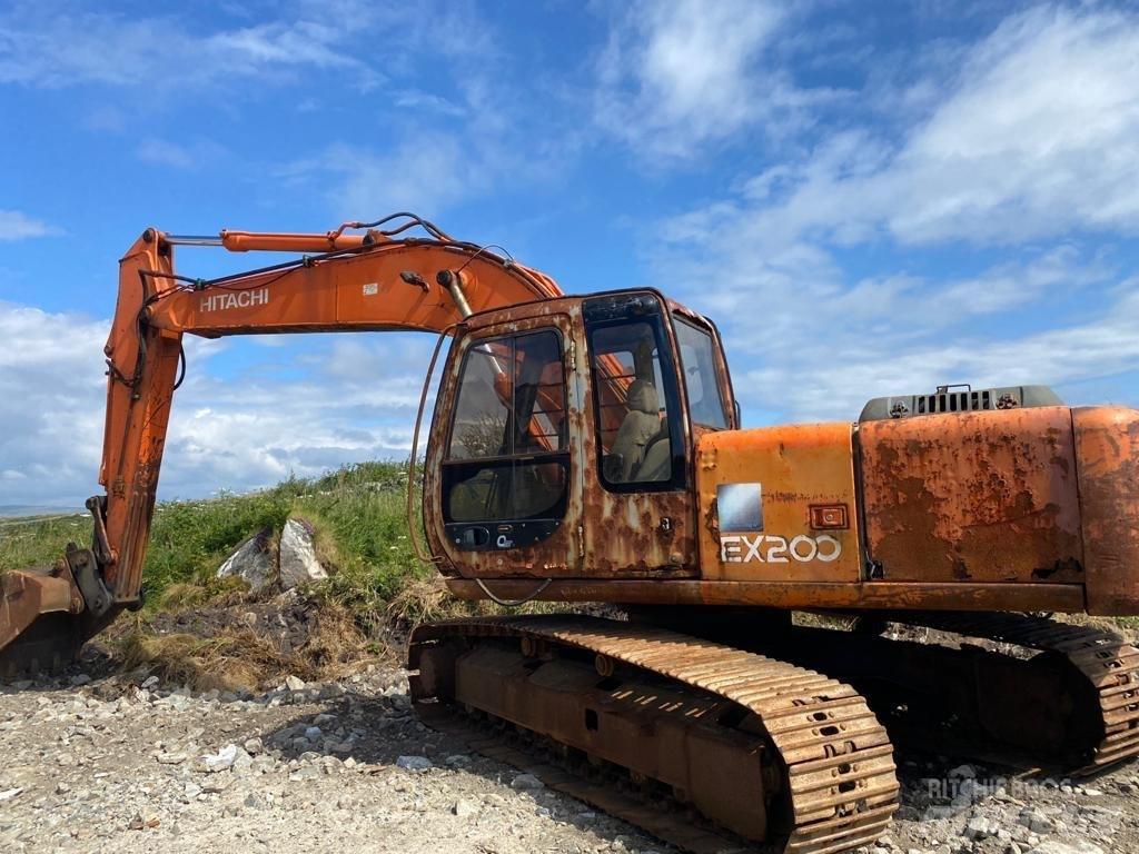 Hitachi EX 200-5 Beltegraver