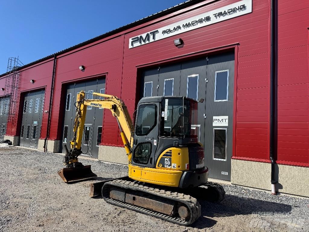 Komatsu PC 50 Minigravere <7t