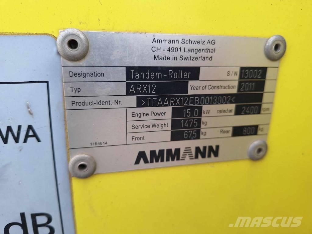 Ammann ARX 12 Tandem Valser