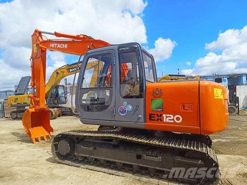 Hitachi EX 120 Beltegraver