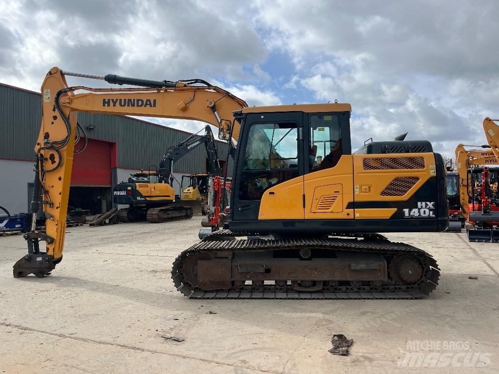 Hyundai HX140L Beltegraver