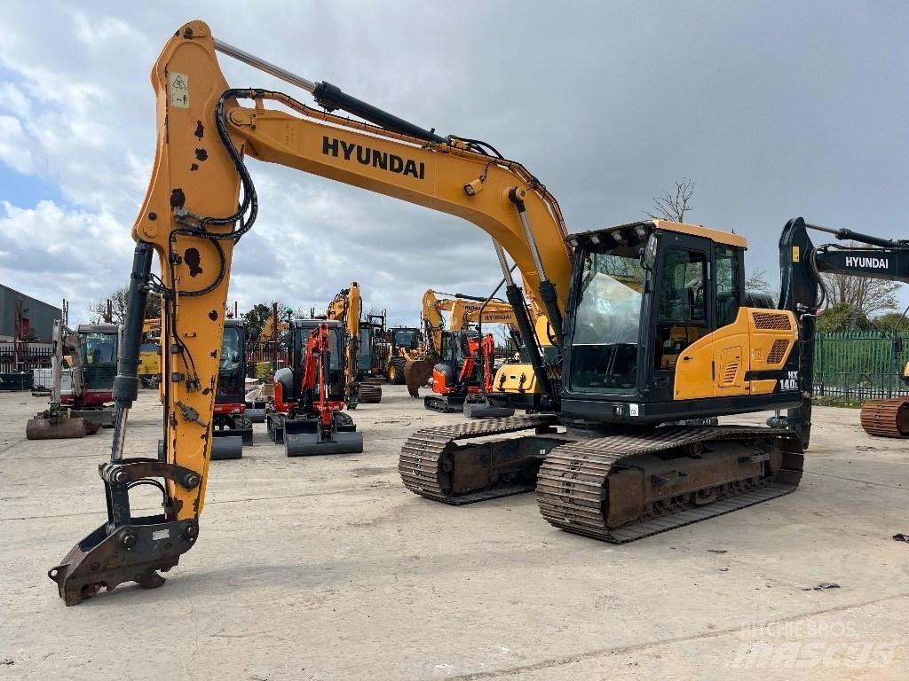Hyundai HX140L Beltegraver