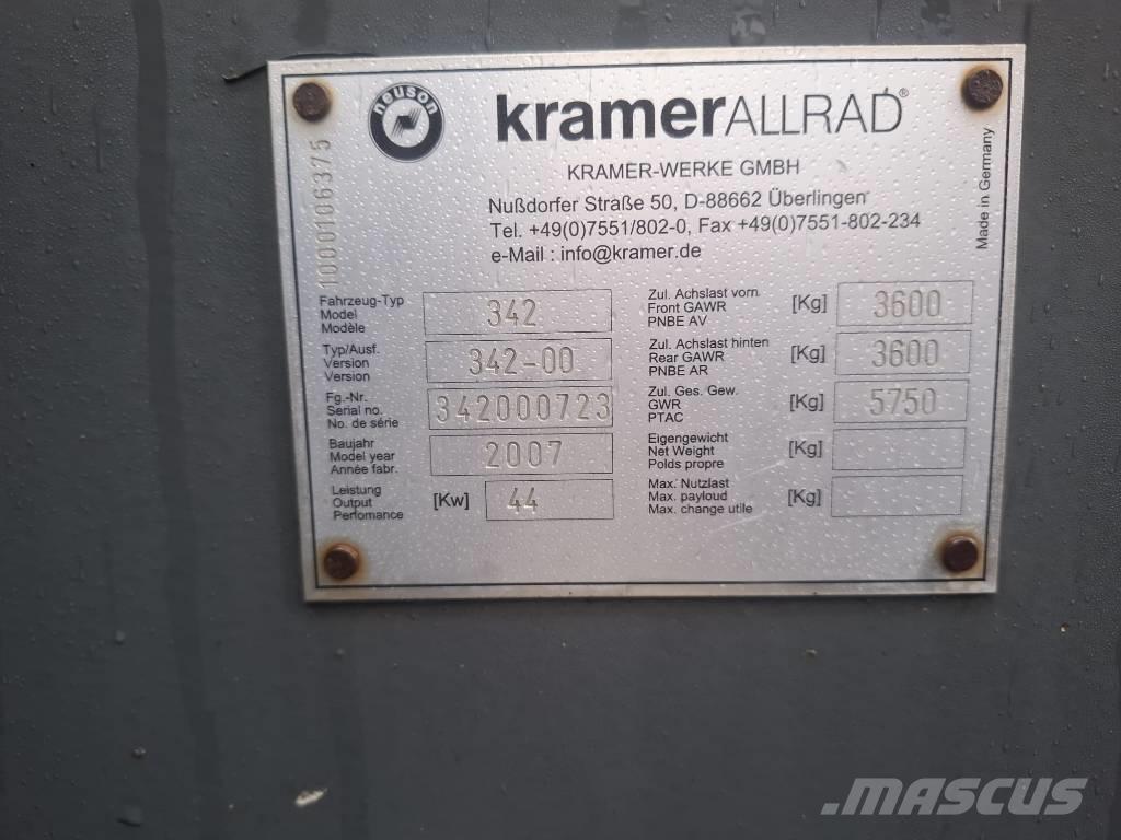 Kramer 380 Hjullastere