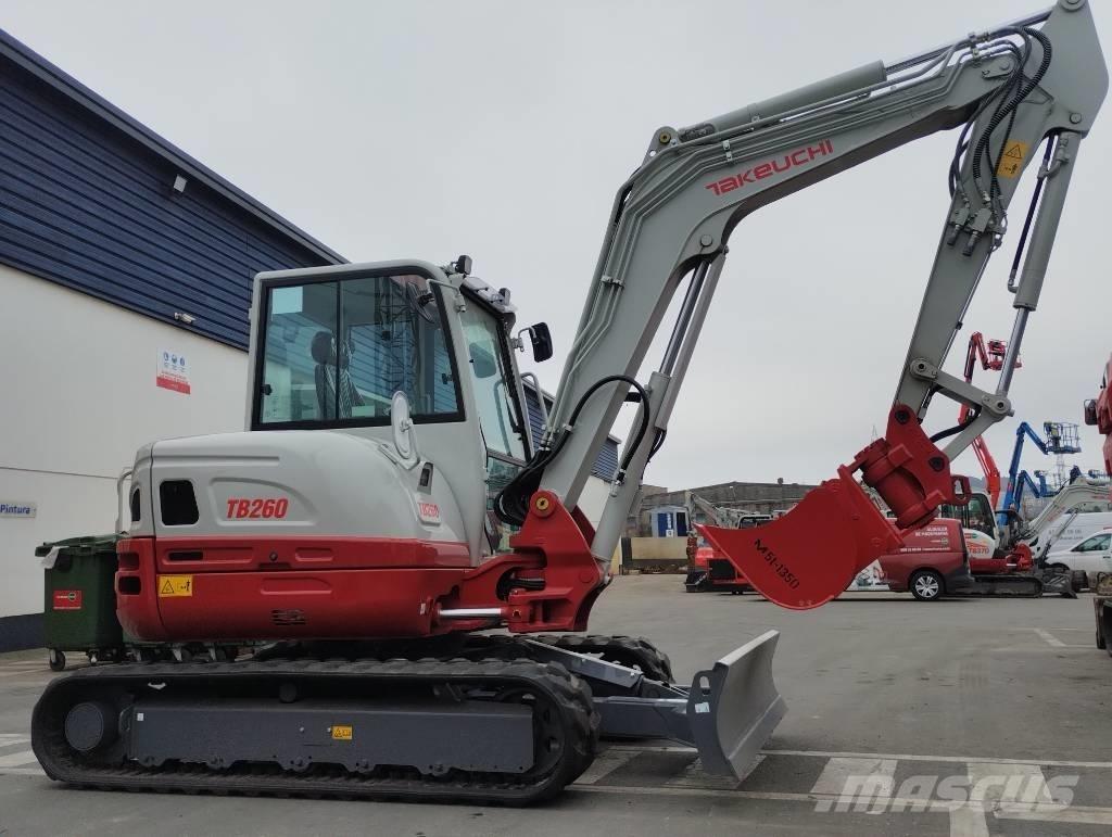 Takeuchi TB 260 Minigravere <7t