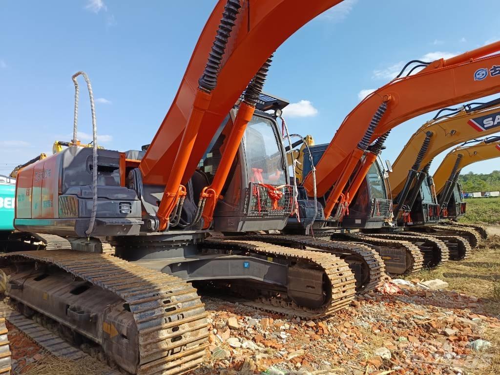 Hitachi ZX240 Beltegraver