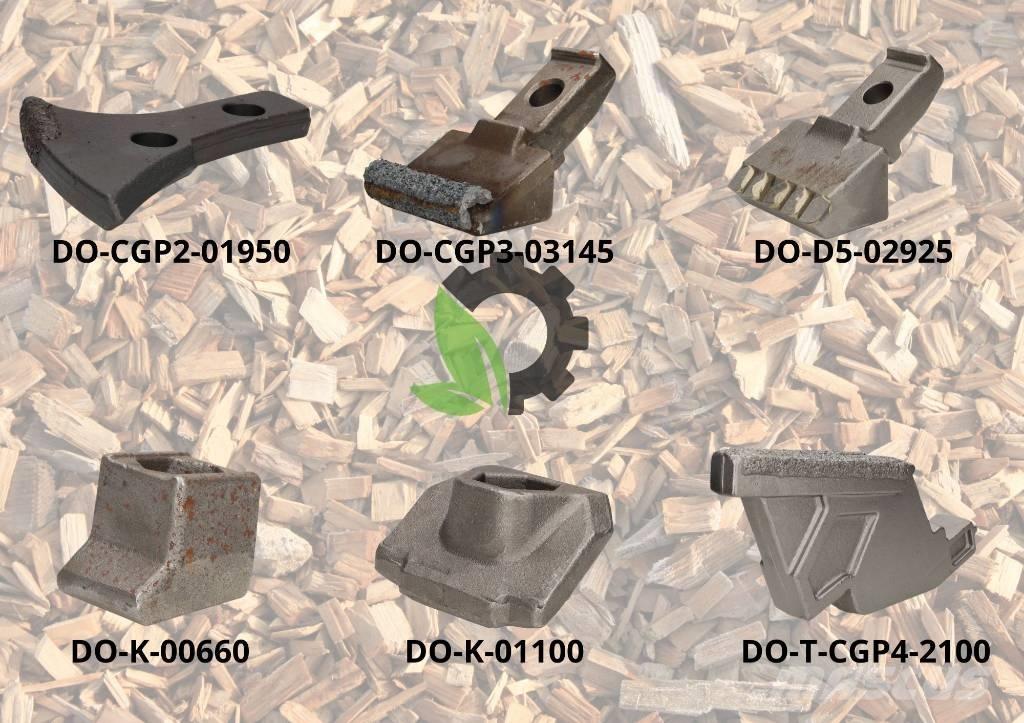 Doppstadt divers Deler til avfallsknusere