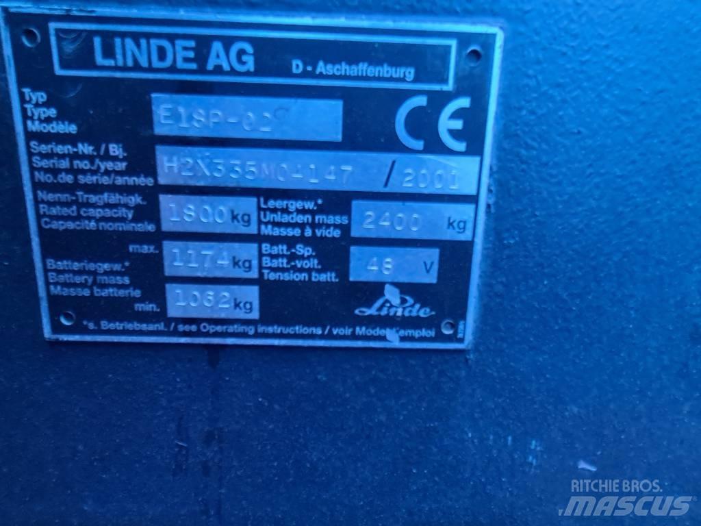 Linde E16P Elektriske trucker