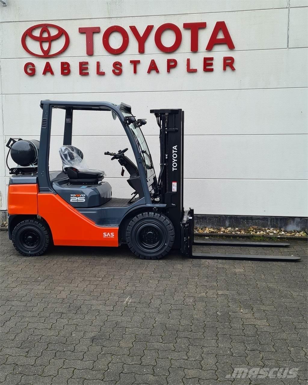 Toyota 02-8FGF25 Propan trucker