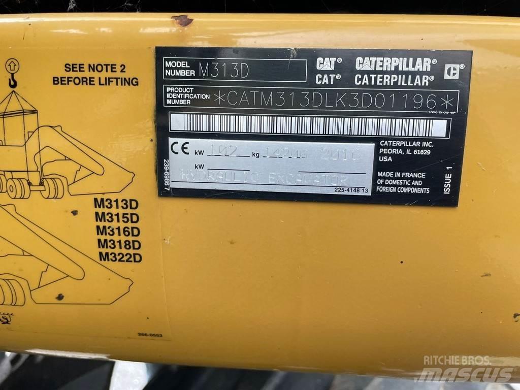 CAT M313D - CE Hjulgravere