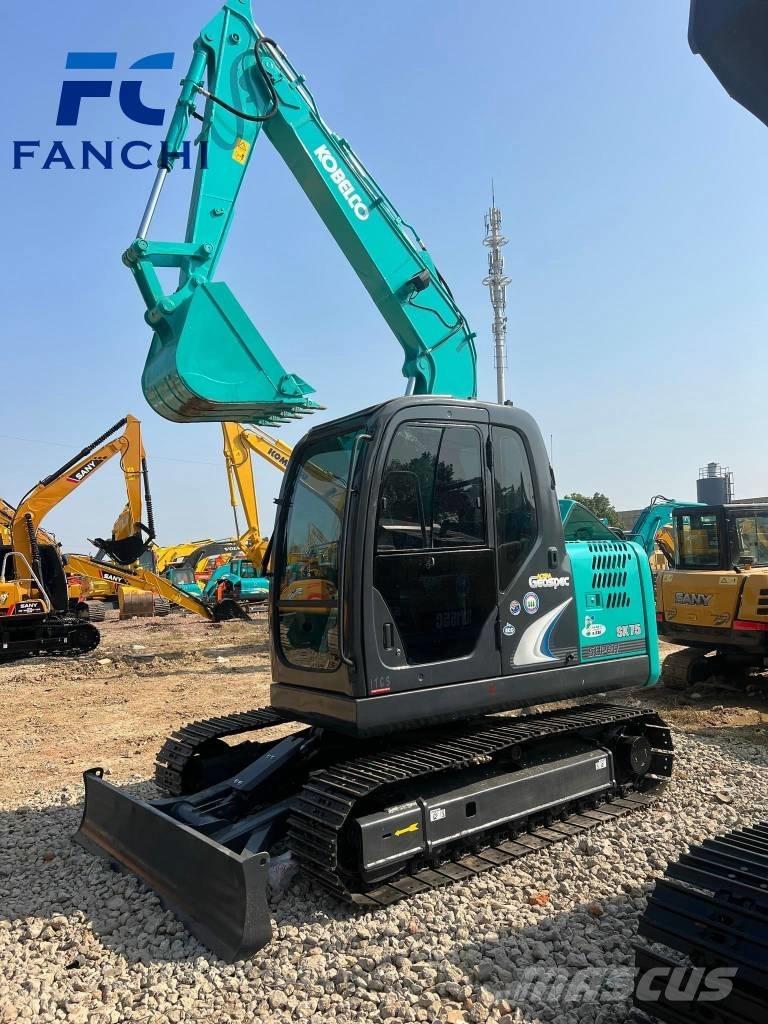 Kobelco SK 75 SR Beltegraver