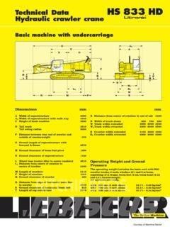 Liebherr HS 833 HD Kabeldrevet Gravemaskin