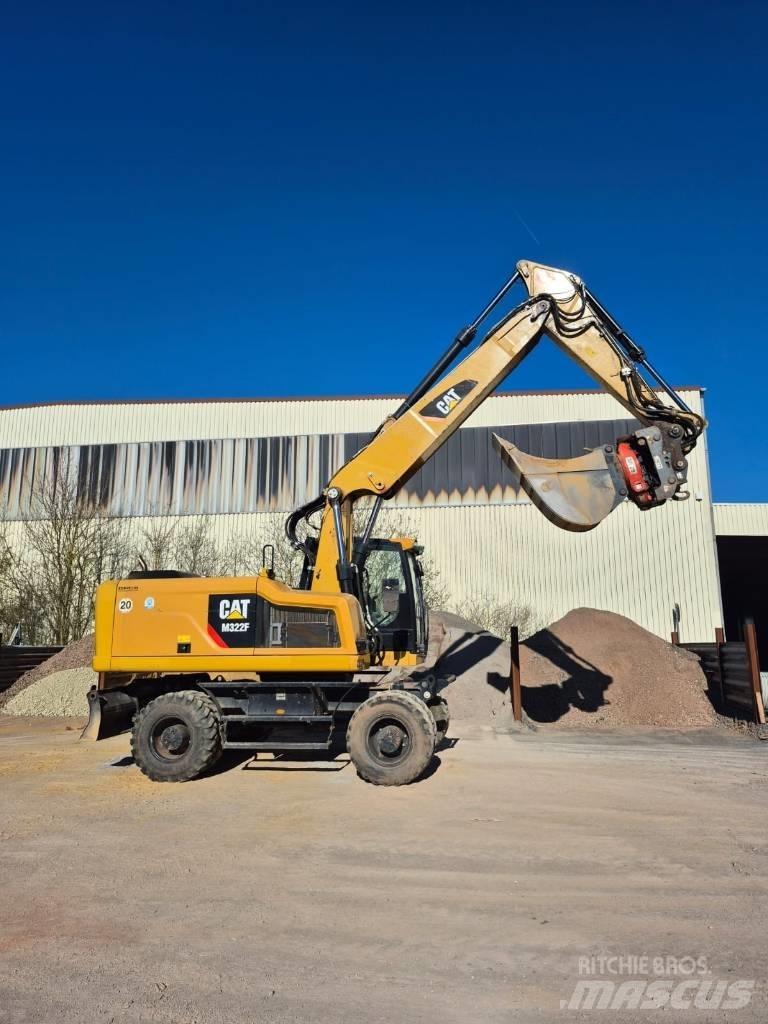 CAT M322F Hjulgravere