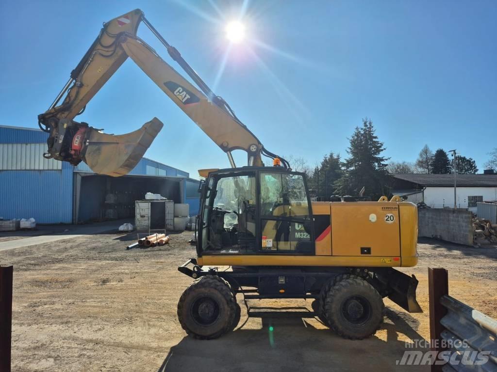 CAT M322F Hjulgravere