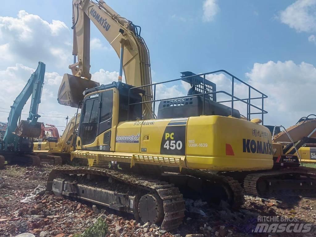 Komatsu PC450-8 Beltegraver
