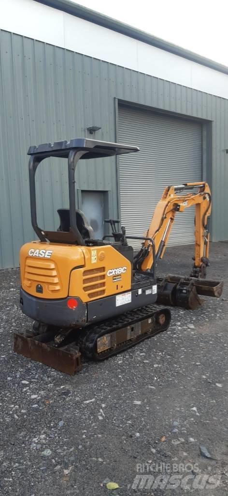 CASE CX18C CANOPY Minigravere <7t