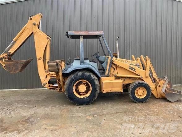 CASE 580L Traktorgravere