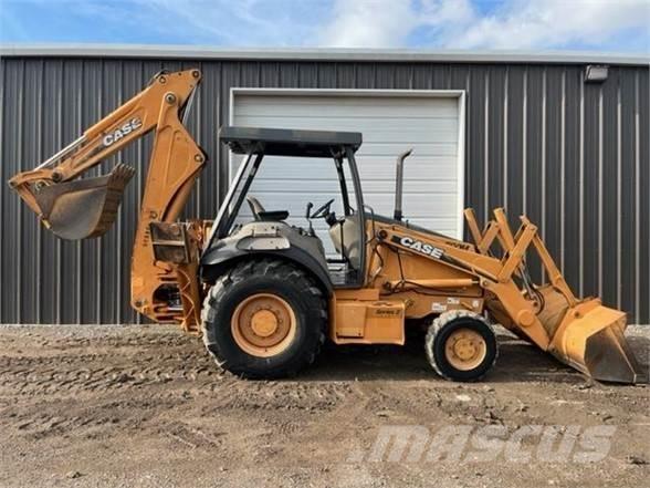 CASE 580M II Traktorgravere