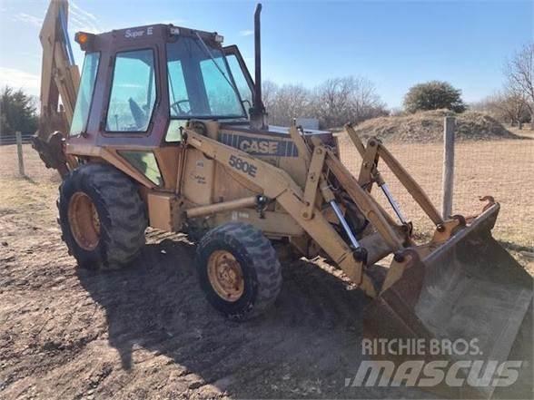 CASE 580SE Traktorgravere