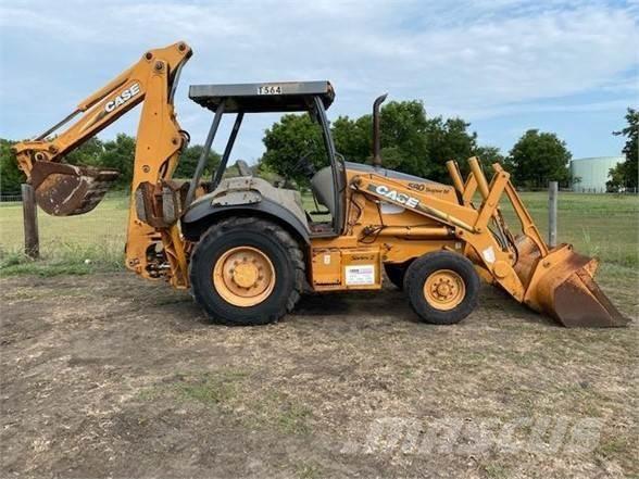 CASE 580SM II Traktorgravere