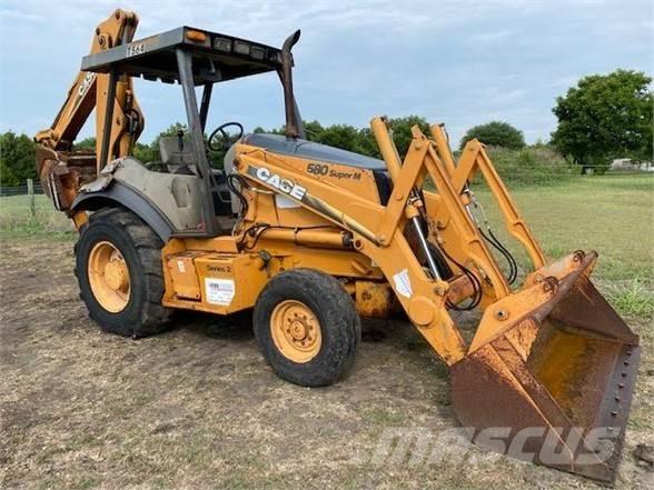 CASE 580SM II Traktorgravere