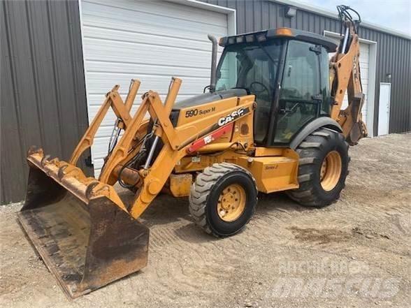 CASE 590SM II Traktorgravere