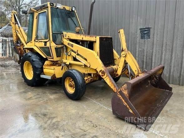 CAT 416 Traktorgravere