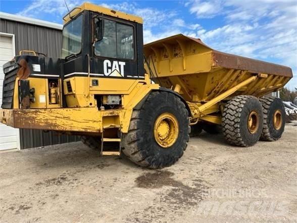 CAT D400E Rammestyrte Dumpere