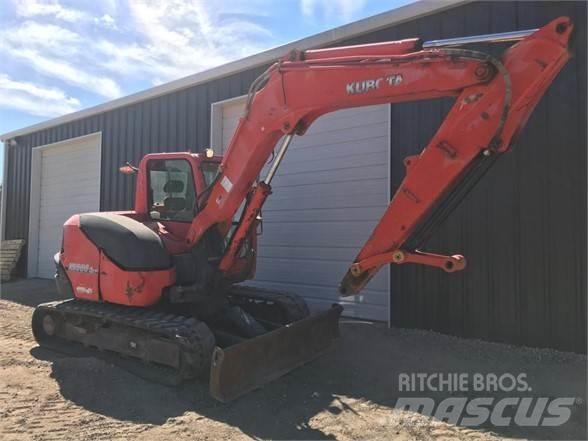 Kubota KX080-4 Beltegraver