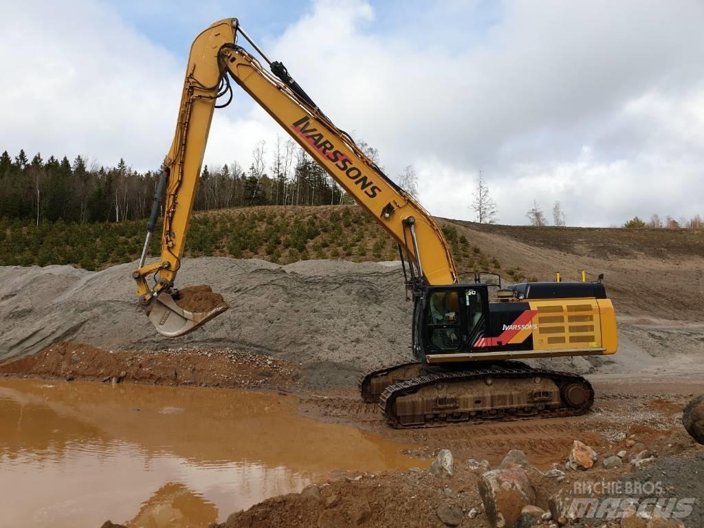 CAT 349 EL Gravemaskiner med lang bom