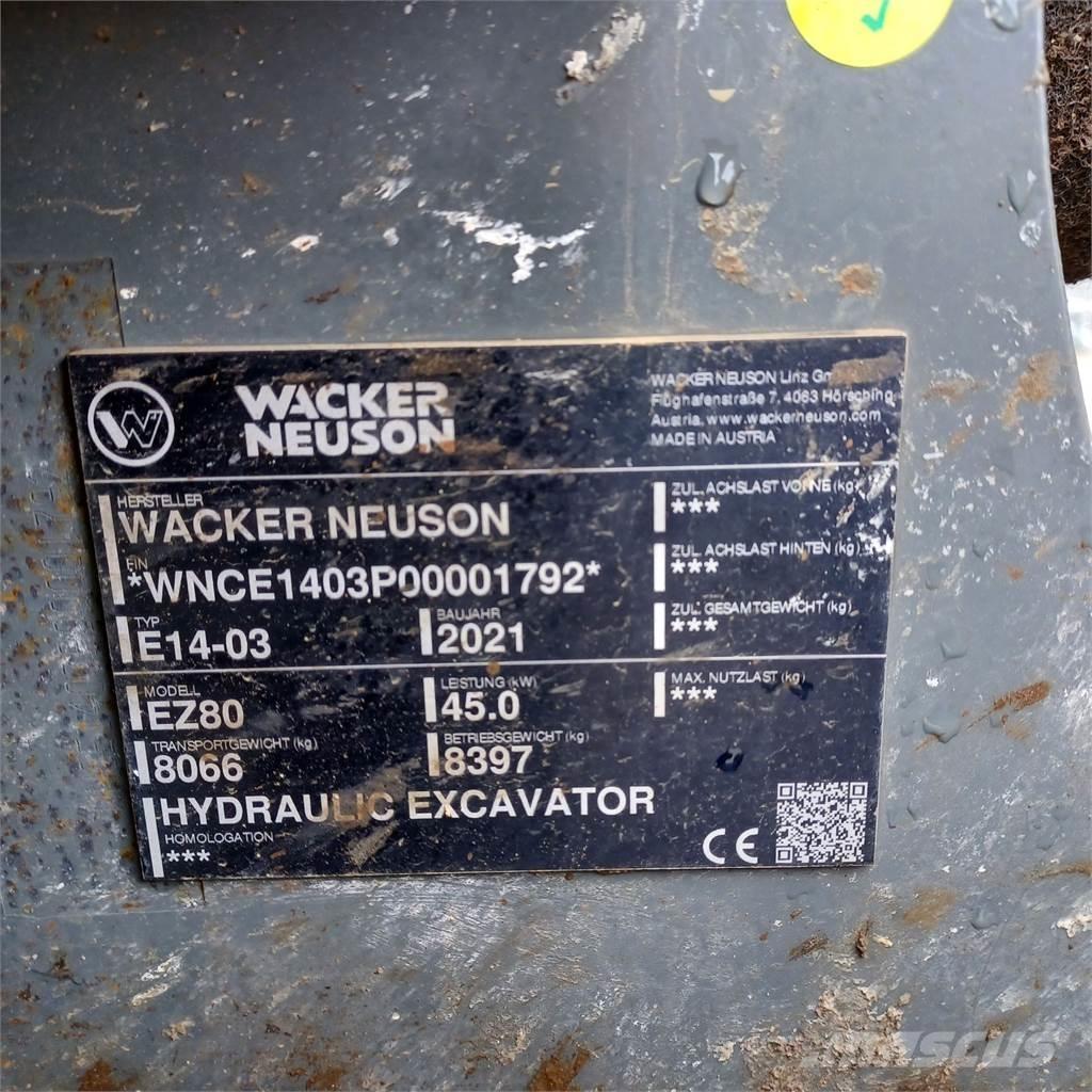 Wacker Neuson EZ80 Beltegraver