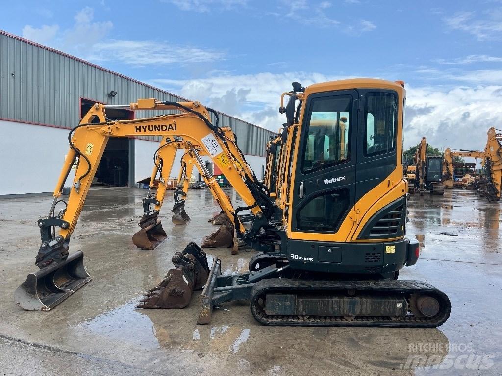 Hyundai R30 Z-9AK Minigravere <7t