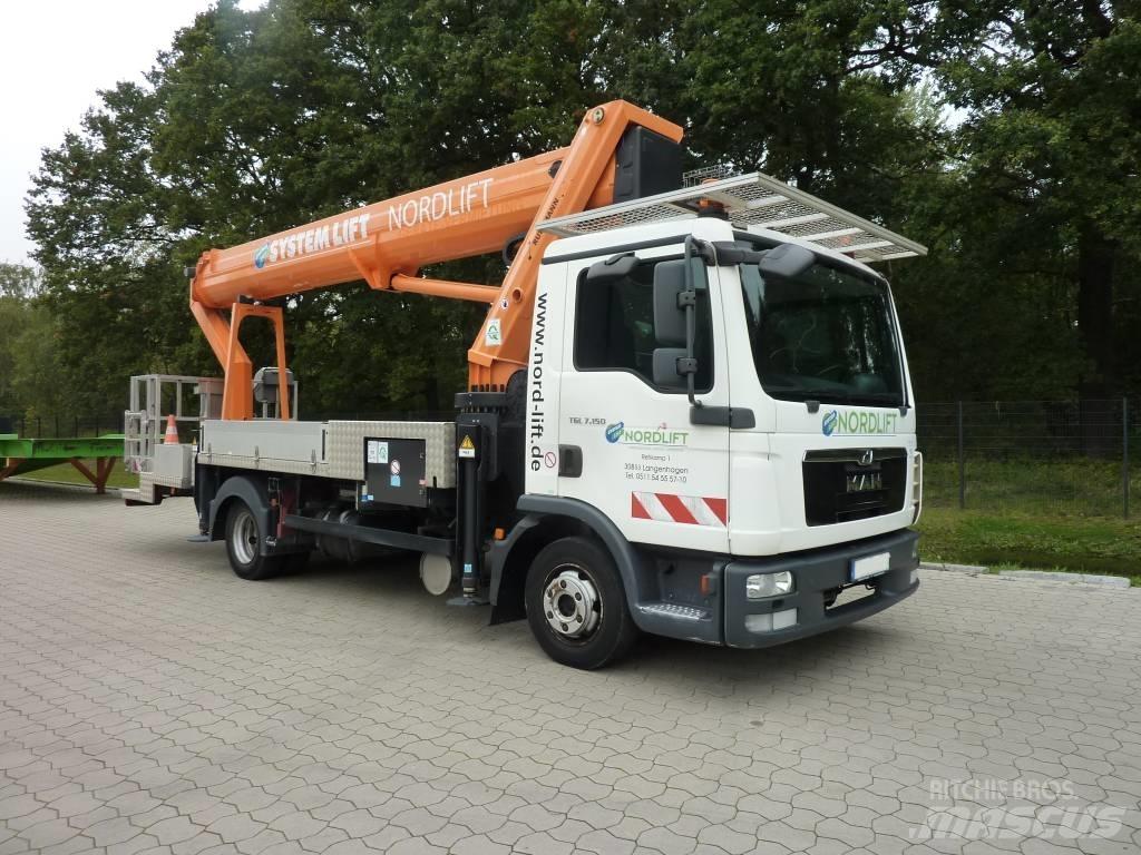 Ruthmann T 330 Bilmontert lift