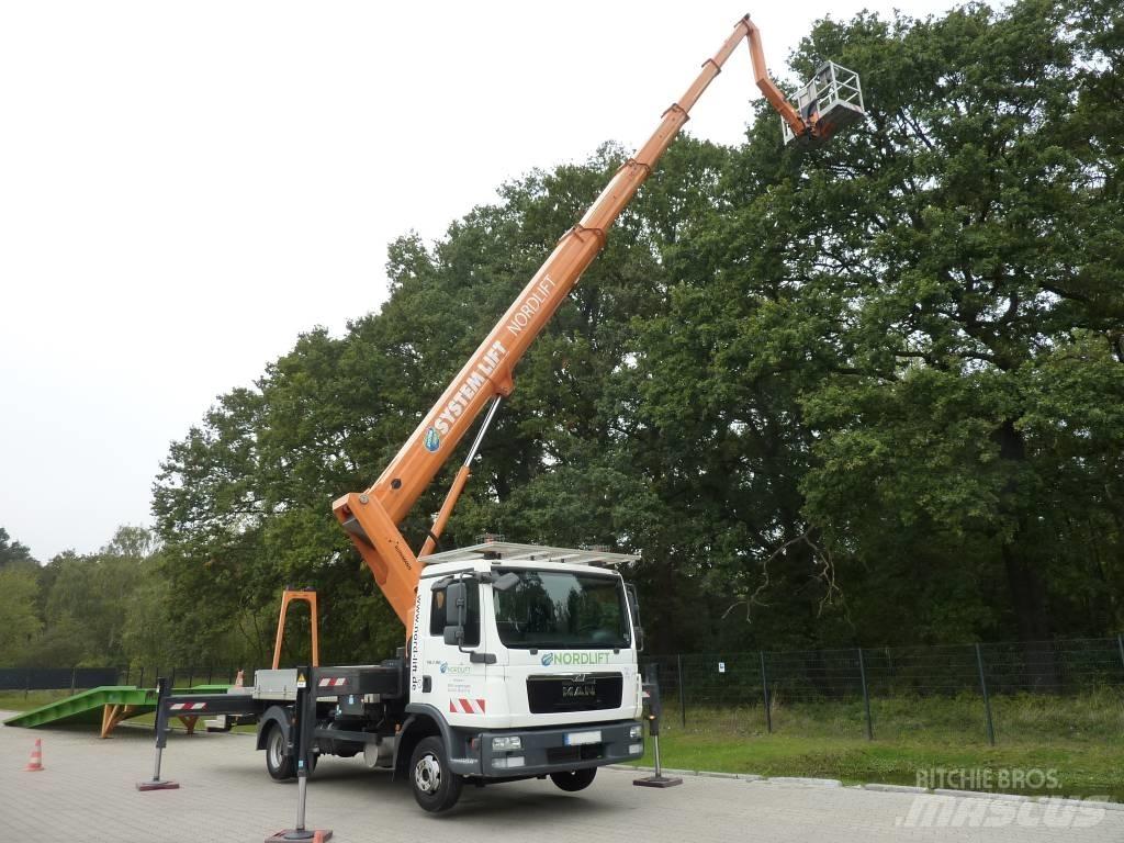 Ruthmann T 330 Bilmontert lift