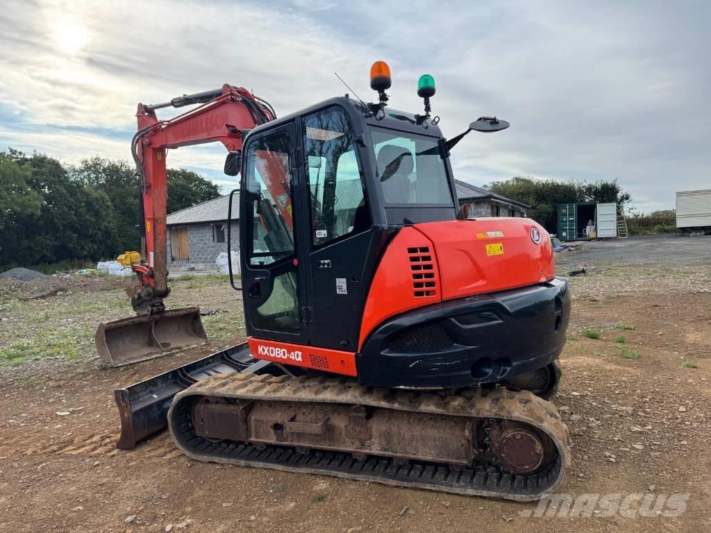 Kubota KX 080-4 Midigravere 7 - 12t