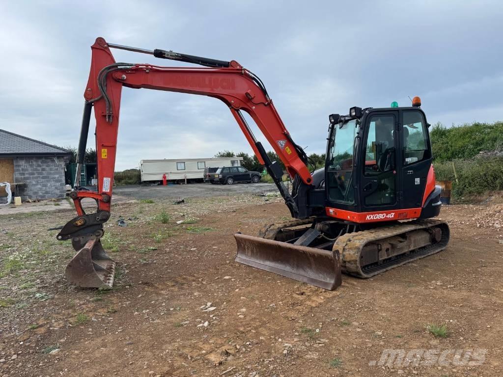 Kubota KX 080-4 Midigravere 7 - 12t