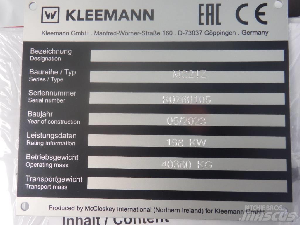 Kleemann MS 21 Z Sikteverk
