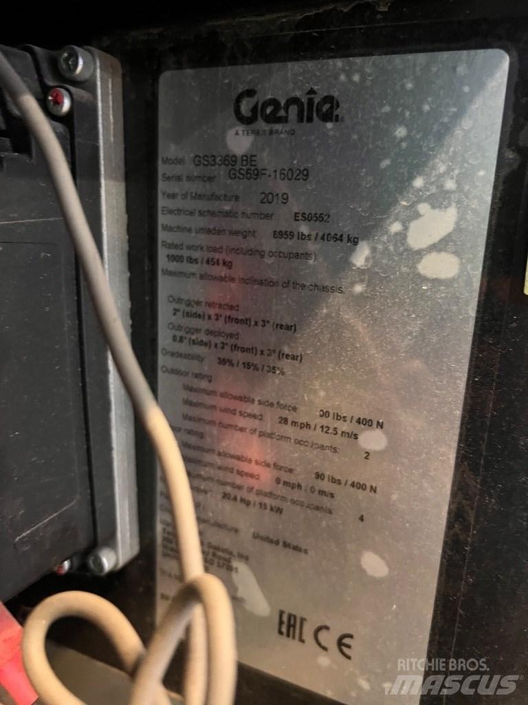 Genie GS 3369 BE Sakselifter