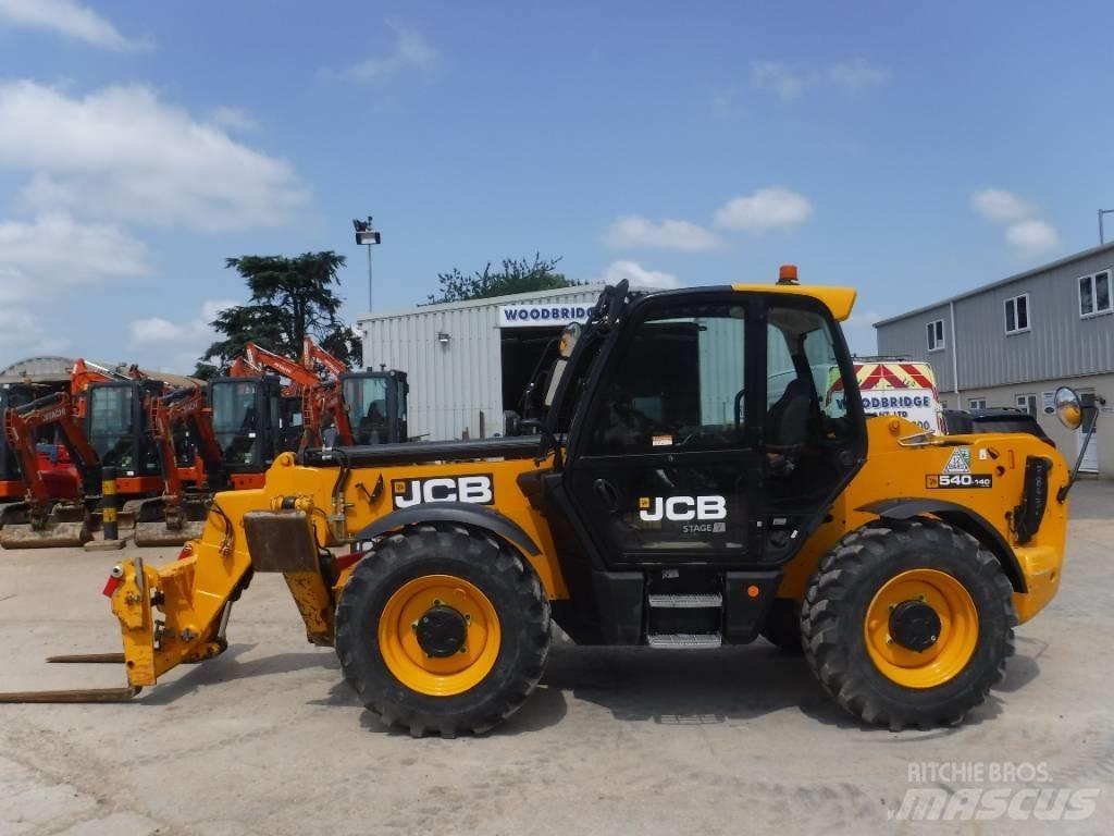 JCB 540-140 HI VIZ Teleskoplastere