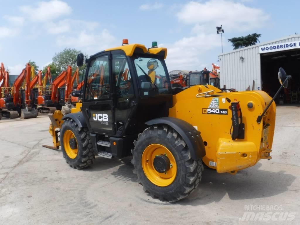 JCB 540-140 HI VIZ Teleskoplastere