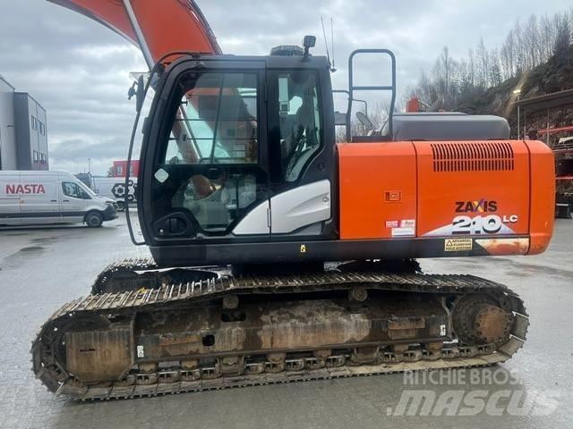Hitachi ZX 210 LC-6 Beltegraver