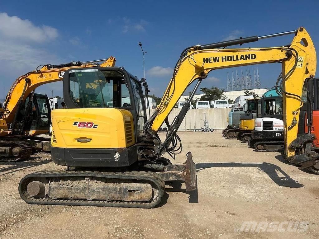 New Holland E60C Minigravere <7t