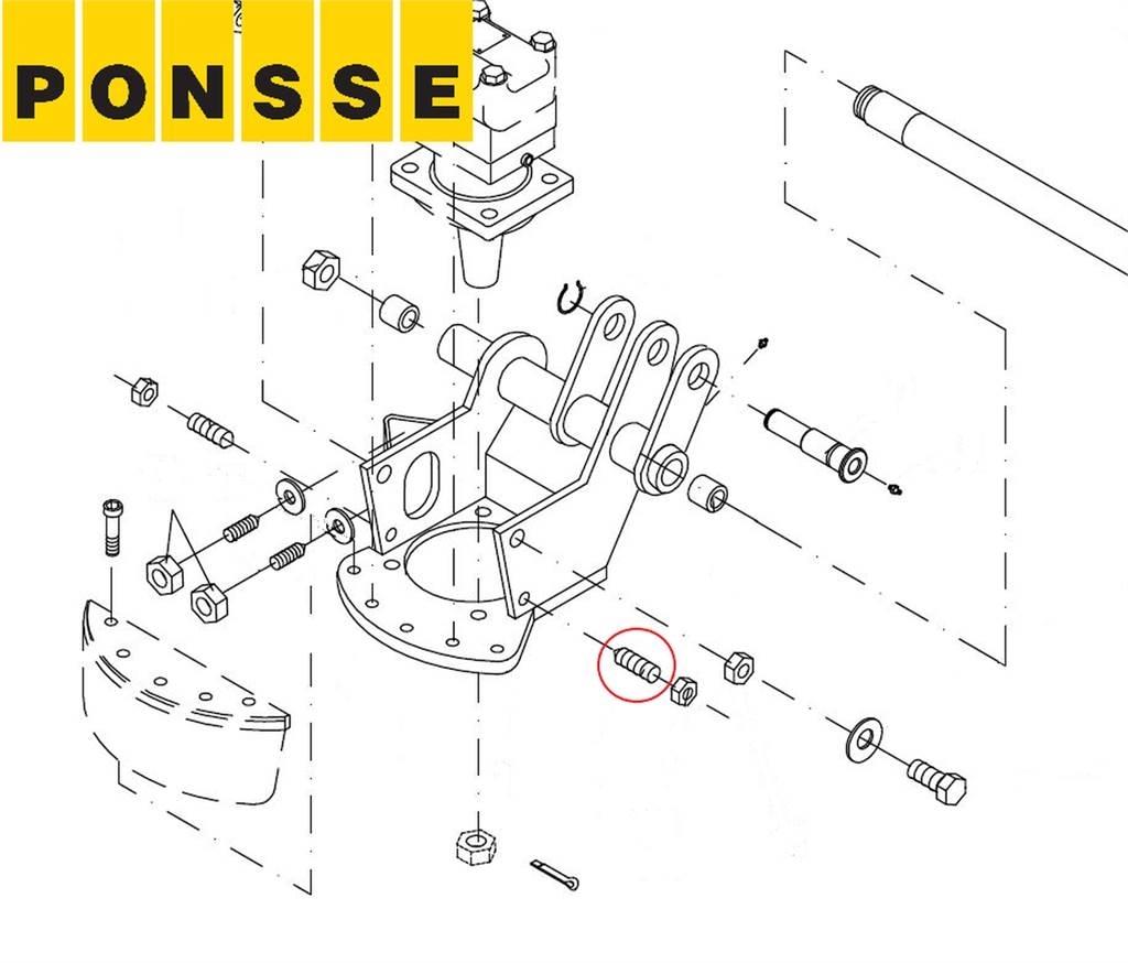 Ponsse 0006853 Lassbærere