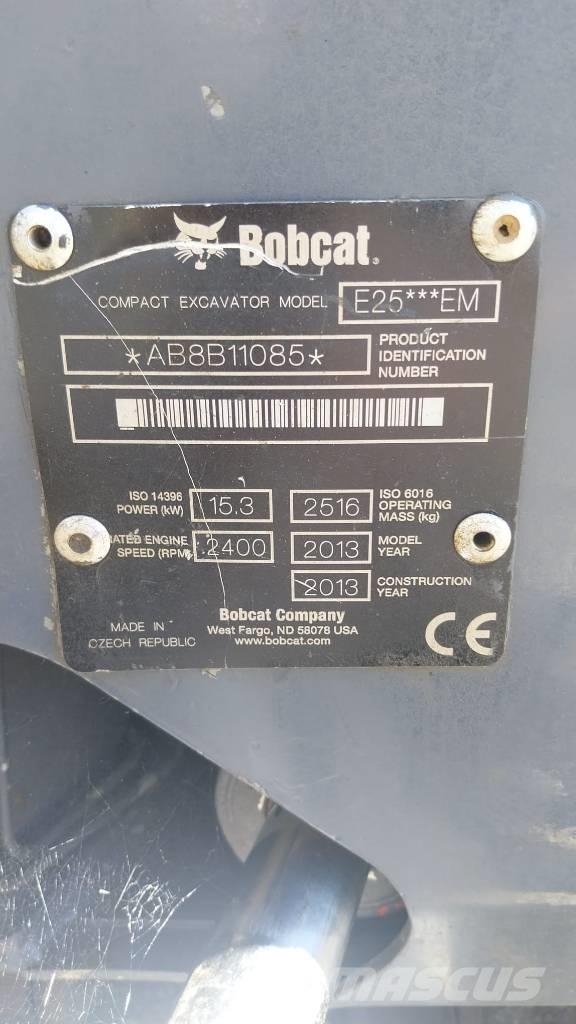 Bobcat E 25 Minigravere <7t