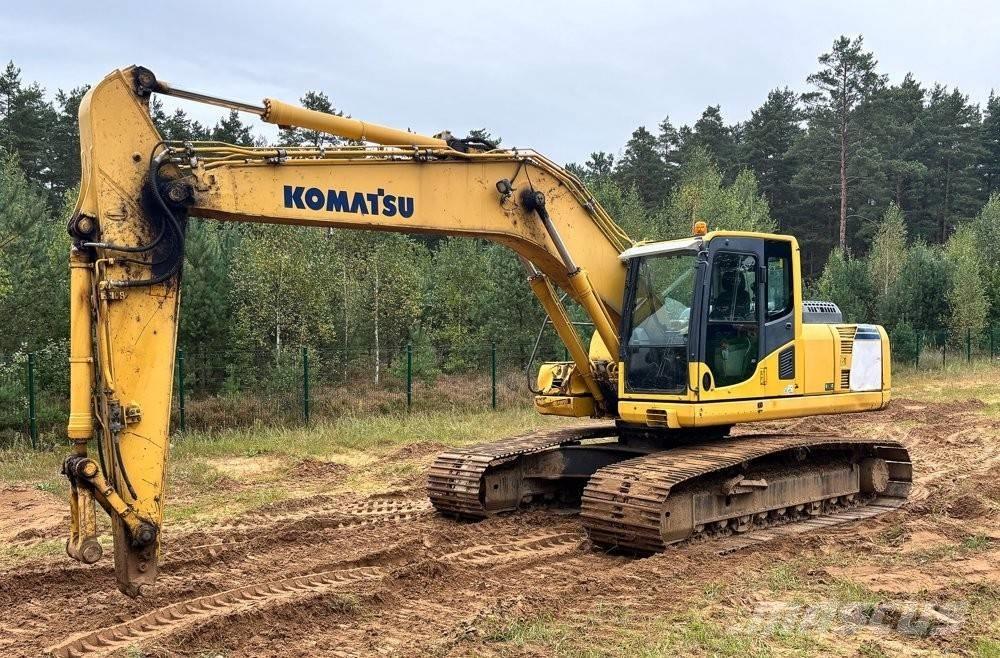 Komatsu PC 210 LC Beltegraver