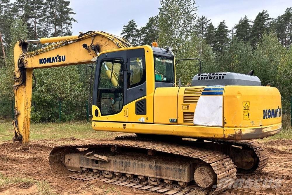 Komatsu PC 210 LC Beltegraver