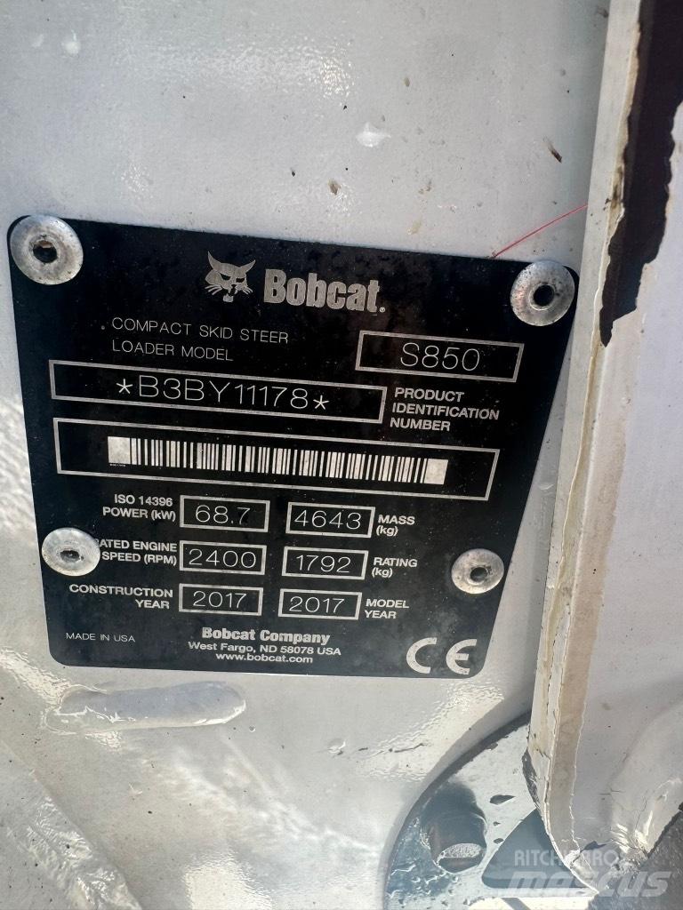 Bobcat S 850 Kompaktlastere